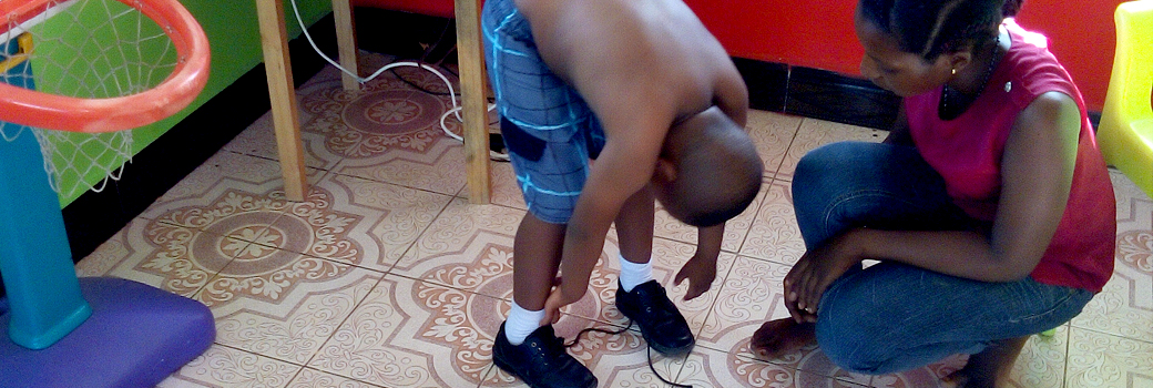 Shoe Lacing - Therapeutic Activity